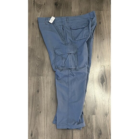 LL Bean Allagash Cargo Pants 30X29 Men's Natural Fit Asphalt color NWT - Picture 8 of 8